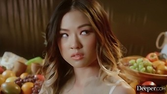 Mona And Her Friends Engage In A Wild Reverse Gangbang With Intense Deepthroating And Face-Sitting