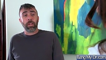 Doctor And Patient Engage In Steamy Sex Tape With Big Natural Tits