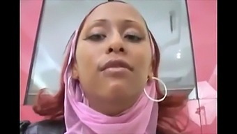 Arab Beauty With Big Natural Tits Receives Facial From Horny Stud