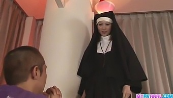 Sister Rika Sakurai Engages In Anal Sex With A Priest