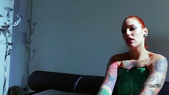 Melissa Receives Foot Worship And Caning From Her Trainer Silvia Rubi