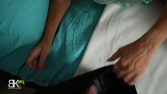 Stepmom'S Cheating Caught With Vibrator In Steamy Threesome Encounter