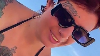 Masturbating On The Beach With A Stranger