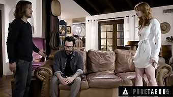 Taboo: Depressed Widower Fucks Lacy Lennon While Fantasizing About His Late Wife