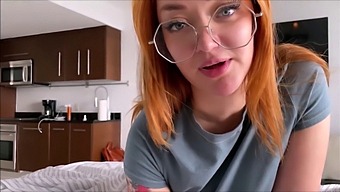 Alex Adams Gives A Blowjob To His Step Sister Emma Magnolia And She Squirts