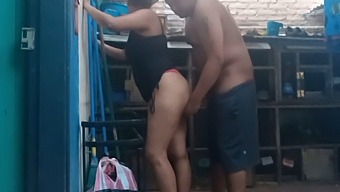 Unable To Resist, I Have Sex With My Stepmother-In-Law While She Does Laundry