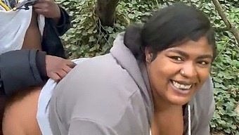 Steamy Encounter With A Voluptuous Curvy Girl On A Train Track