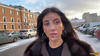 A Man Masturbated And Gave Oral Sex To Me In A Parking Lot, Then Walked Around With Semen On My Face - A Public Ejaculation