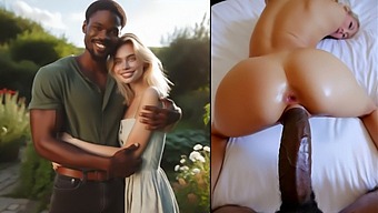 My Stunning Blonde Spouse Is Utterly Ravished By Her New Ebony Paramour In This Explicit 3d Video!