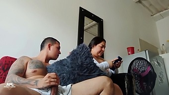 I Pleasure Myself Gazing At My Stepsister'S Rear End, And When She Stumbles Upon Me With My Arousal Halted, She Craves To Straddle It