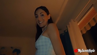 Latina Tinder Match Surprises With Unprotected Sex And Creampie