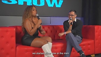 Carla Morelli'S Big Black Ass Gets Pounded In A Hot Threesome With Juan Bustos